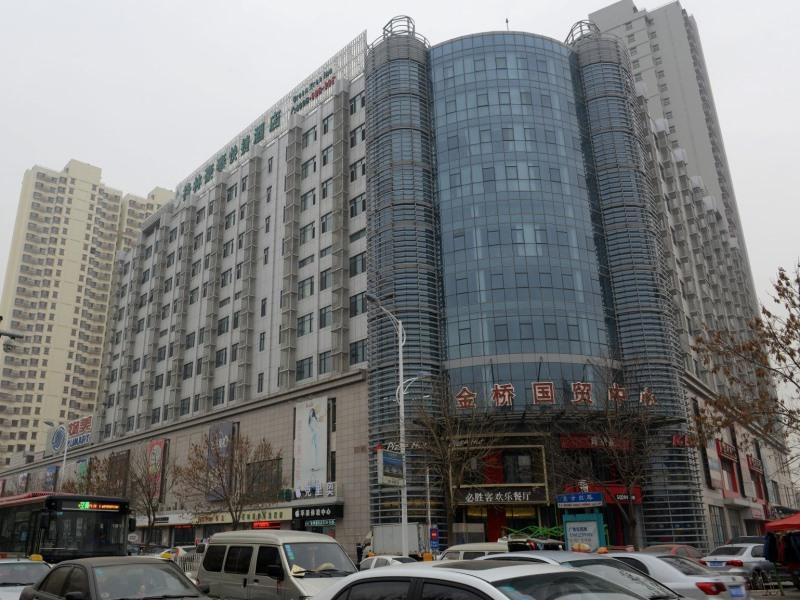 Greentree Inn Tianjin Jinghai Jinqiao International Trade Center Kültér fotó